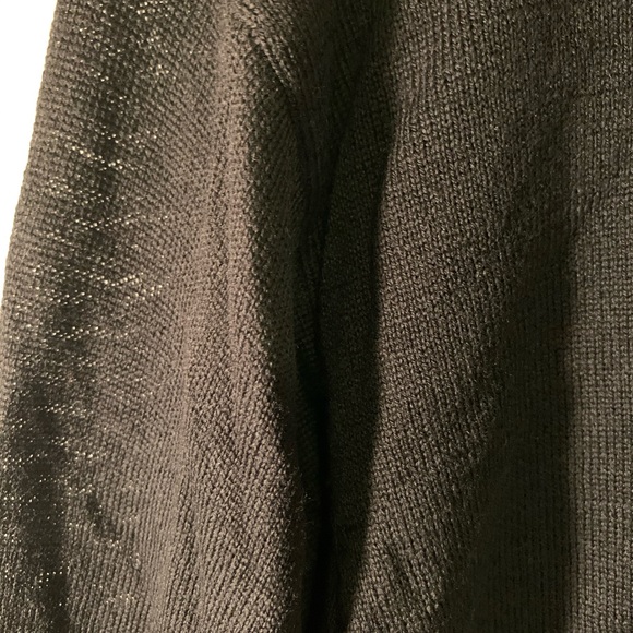 CORTINA ITALIA MERINO WOOL SWEATER SIZE M BLACK - Picture 10 of 15